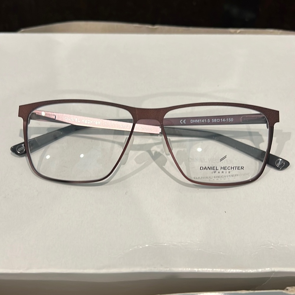 Brand New Authentic Daniel Hechter Glasses including original Case & Wipe